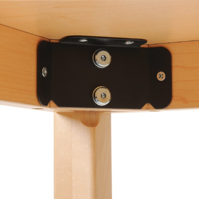 Alternate Image #1 of Carolina Birch Rectangle Table 24" x 60" With 12" Legs, 6-15 mos - Seats 8