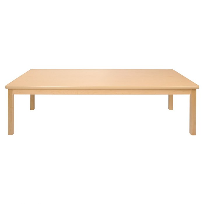 Alternate Image #1 of Carolina Birch Rectangle Table 24" x 60" With 16" Legs, 2-3 years - Seats 8