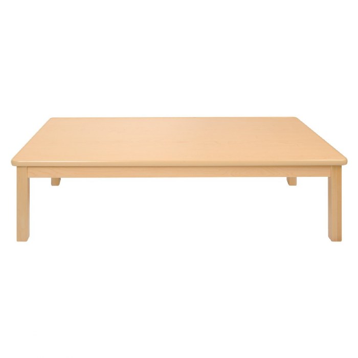 Alternate Image #1 of Carolina Laminate 48" x 24" Rectangle Table with 12" Legs - Seats 6