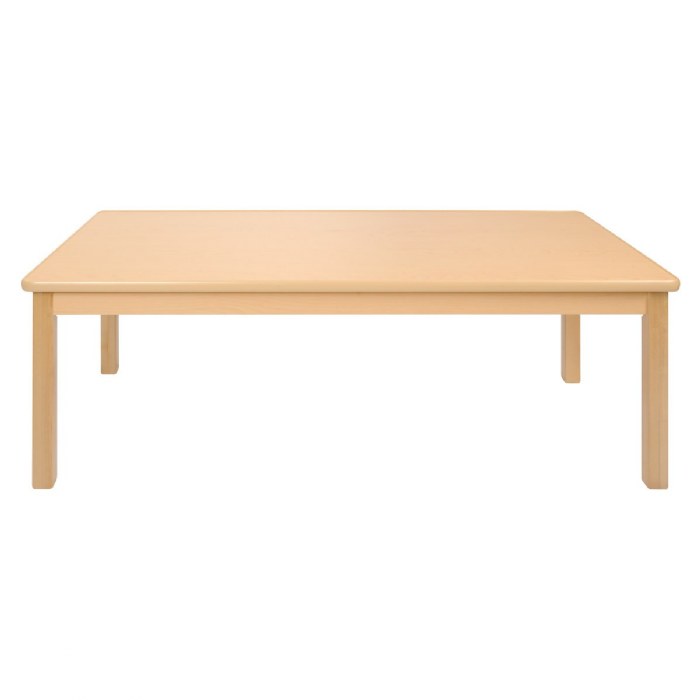 Alternate Image #1 of Carolina Laminate 48" x 24" Rectangle Table with 16" Legs - Seats 6