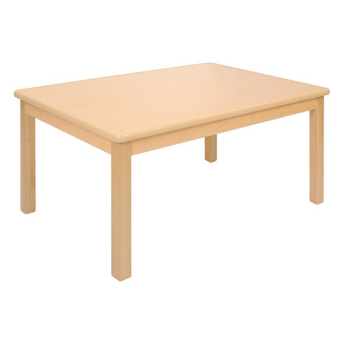 Primary Image of Carolina Birch Table 24 x 36 - Seats 4 - 16" Legs - 2-3 years