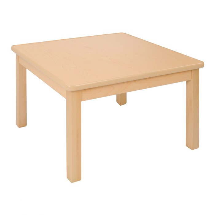 Primary Image of Carolina Birch Table 24 x 24 - 14" Legs - 12-24 months, Seats 4