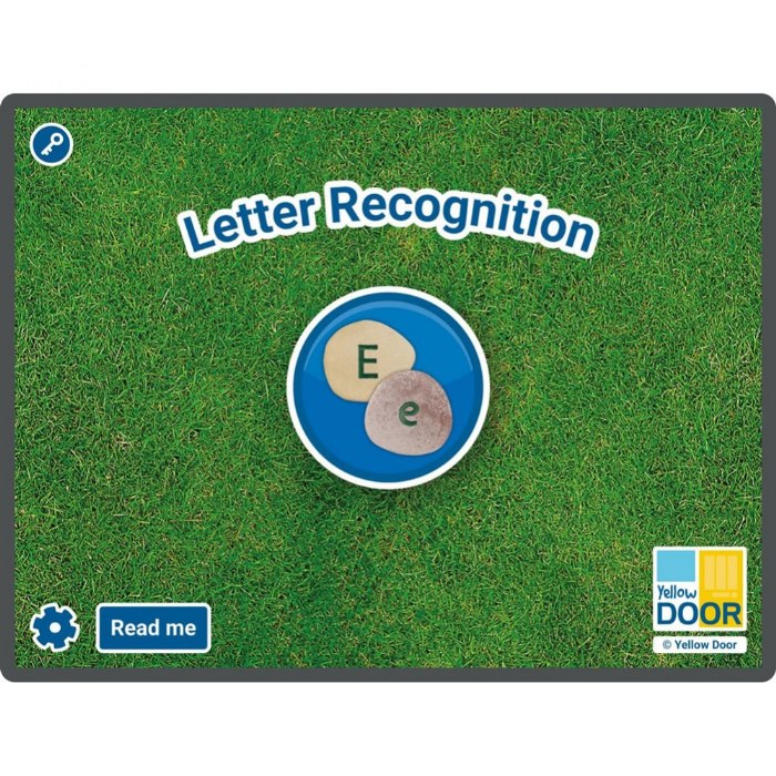 Primary Image of Letter Recognition Software for Large Screens and Tablets