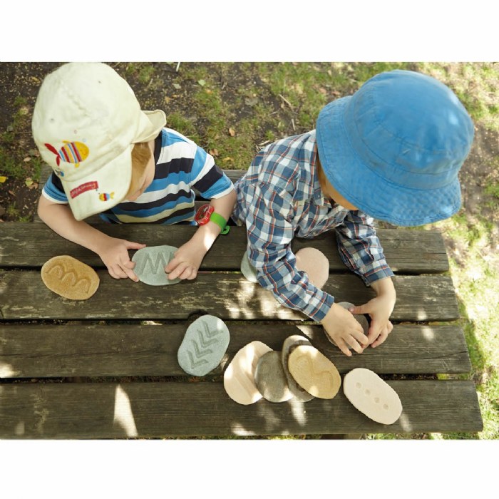 Alternate Image #1 of Pre-Writing Stones - 12 Pieces