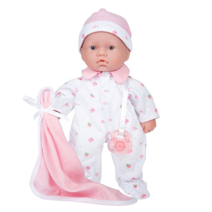 Primary Image of Soft & Sweet 11" Baby Doll in Onesie - Caucasian