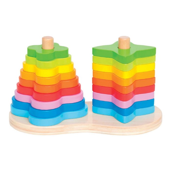 Alternate Image #1 of Double Rainbow Stacker