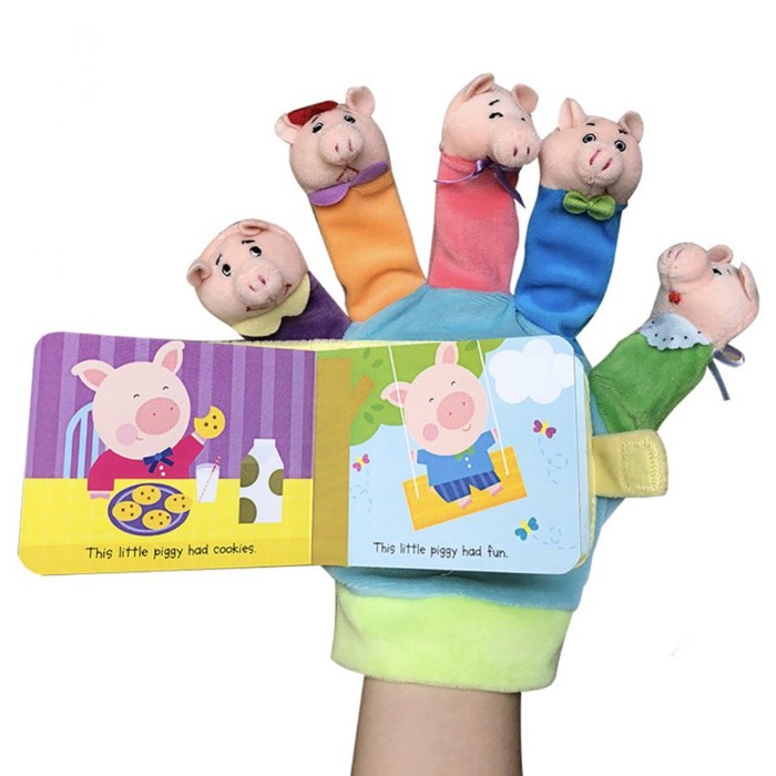 Alternate Image #1 of Hand Puppet Book  - Set of 2