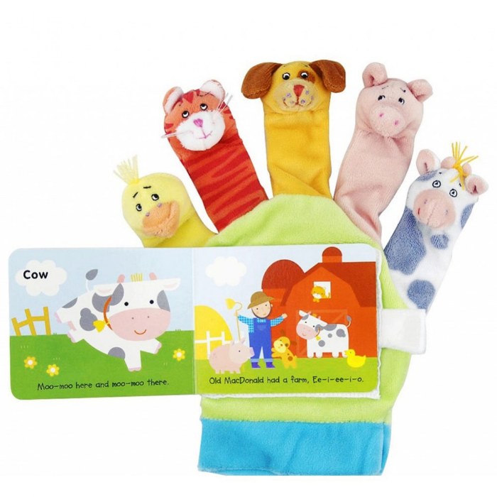 Alternate Image #1 of Hand Puppet Book  - Set of 2