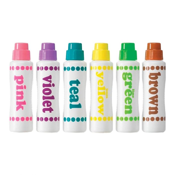 Primary Image of Do-A-Dot Brilliant Color Paint Markers - Set of 6