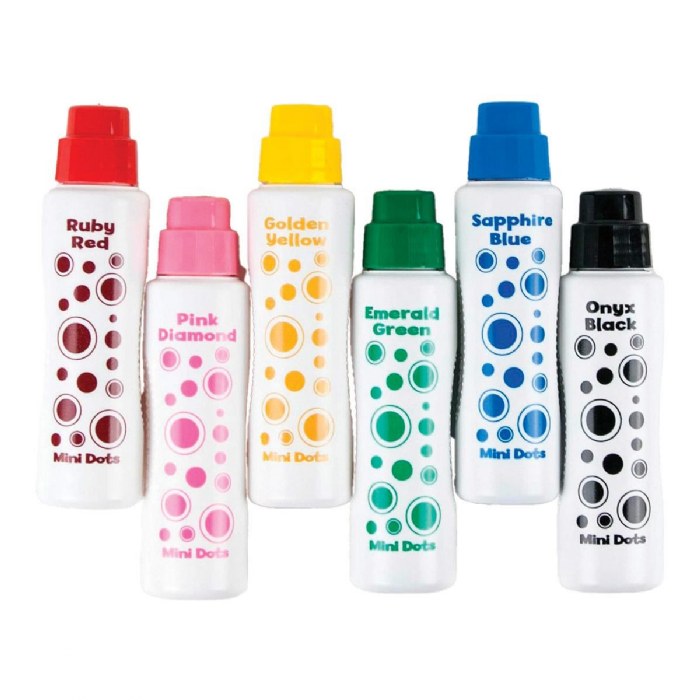 Primary Image of Do-A-Dot Art Mini Dots Paint Markers - Set of 6
