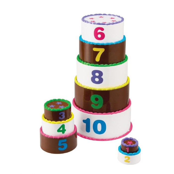Alternate Image #1 of Smart Snacks&reg; Stack & Count Layer Cake&trade;