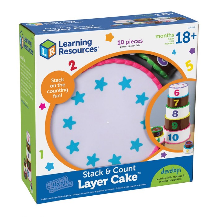 Alternate Image #1 of Smart Snacks&reg; Stack & Count Layer Cake&trade;