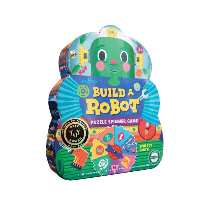 Alternate Image #1 of Build A Robot Spinner Game