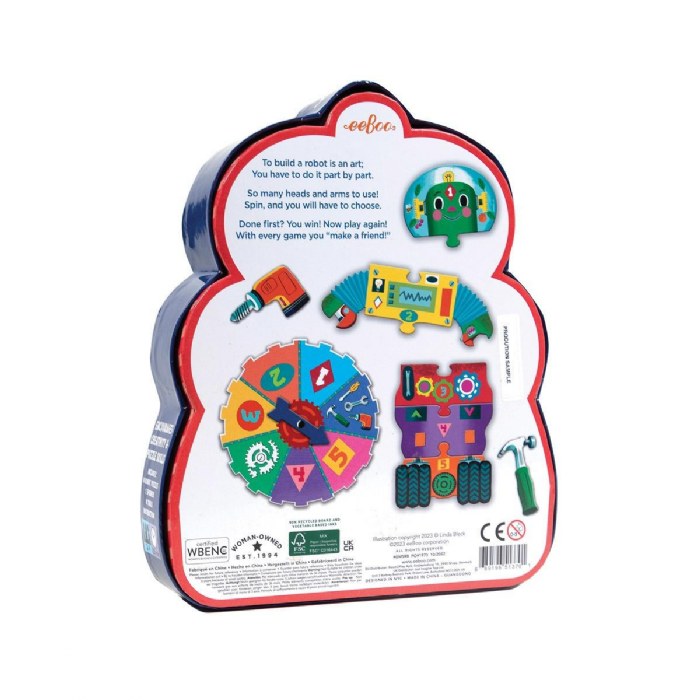 Alternate Image #1 of Build A Robot Spinner Game