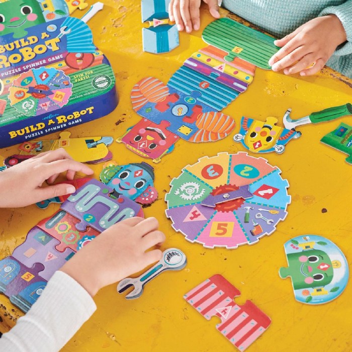 Alternate Image #1 of Build A Robot Spinner Game