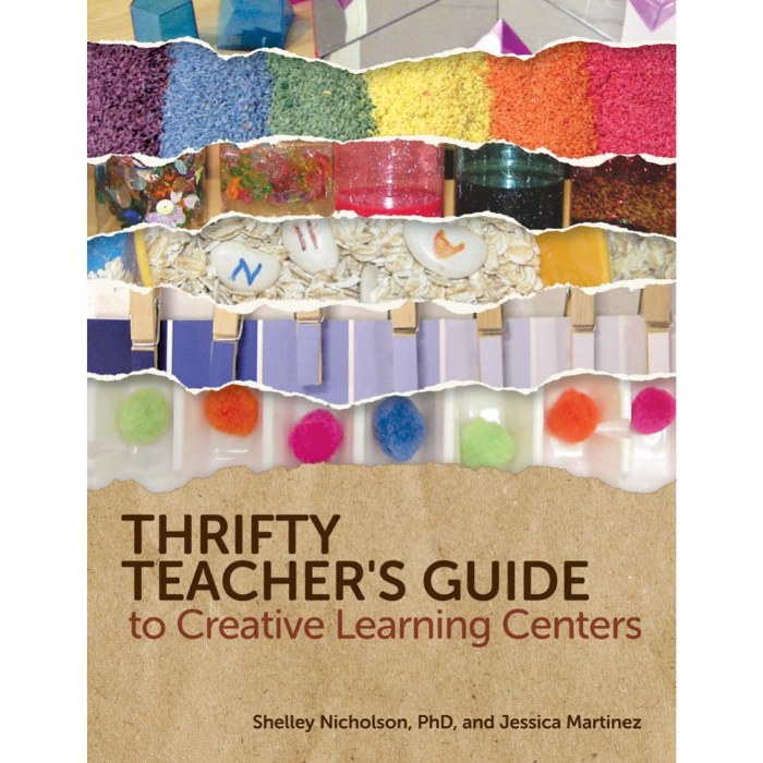Primary Image of Thrifty Teacher's Guide to Creative Learning Centers - Paperback