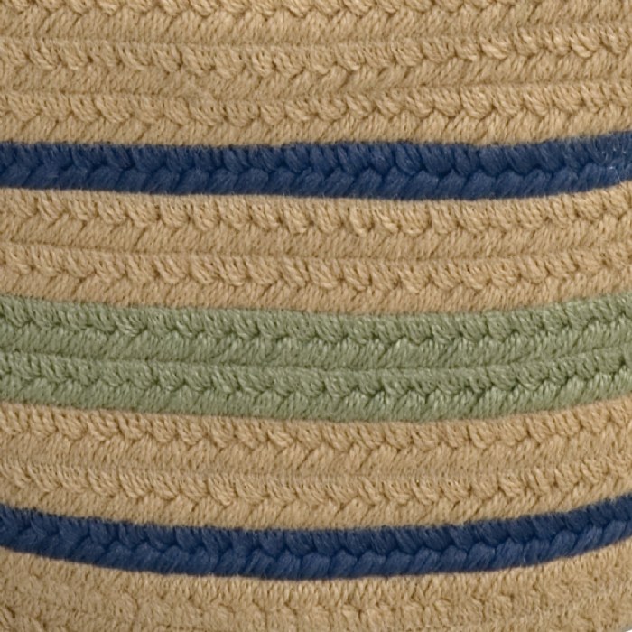 Alternate Image #1 of Harwood Stripe Basket 18" x 12"