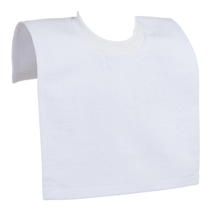 Alternate Image #1 of Deluxe Terry Pullover Bibs - Set of 10