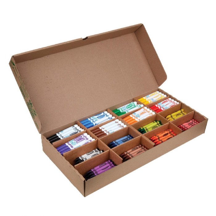 Alternate Image #1 of Crayola&reg; Combo Washable Marker and Large Crayon Classpack