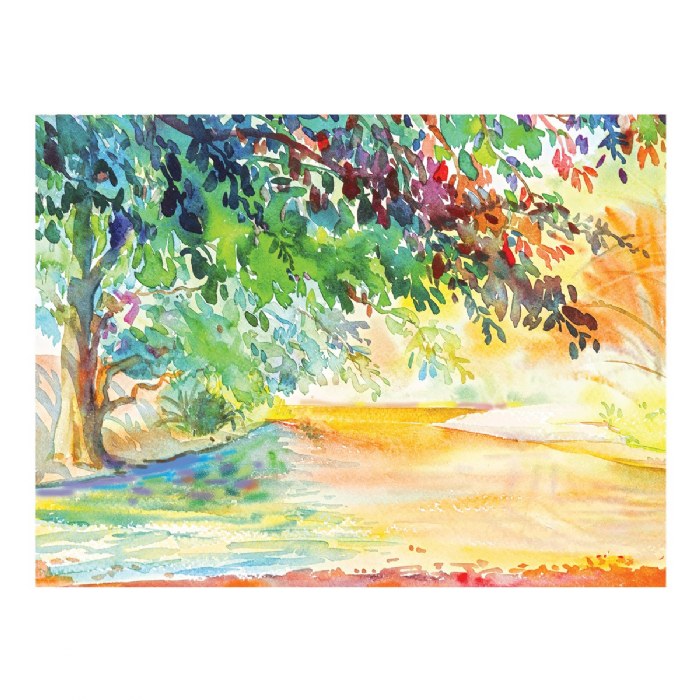 Alternate Image #1 of Watercolor Paper - 9" x 12"