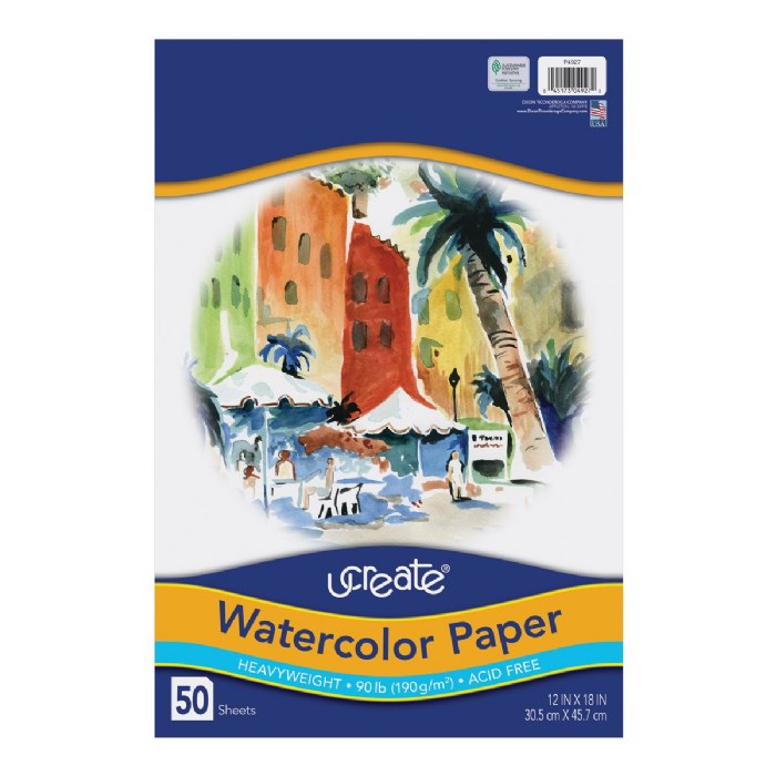 Primary Image of Watercolor Paper - 12" x 18"