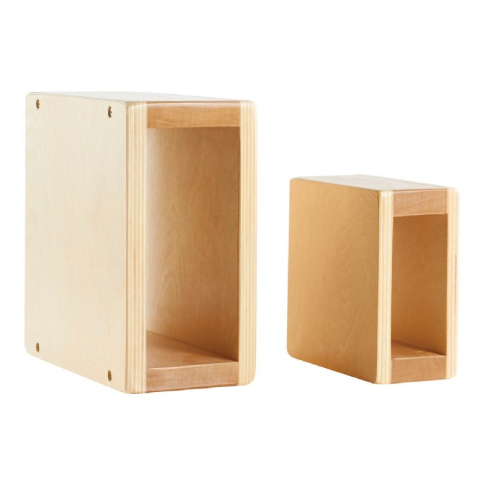 Alternate Image #1 of Mini Hollow Blocks in Different Shapes - 24 Pieces