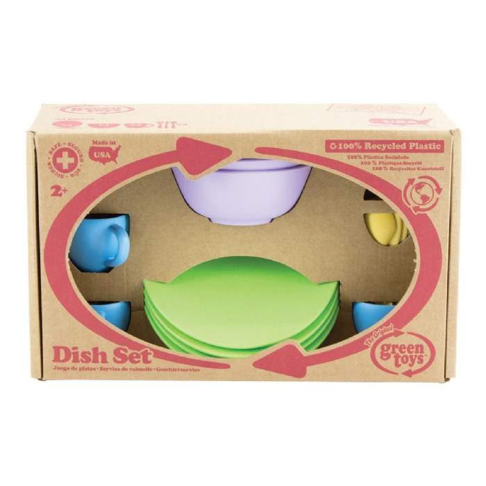 Alternate Image #1 of Eco-Friendly Dish Set - 24 Pieces