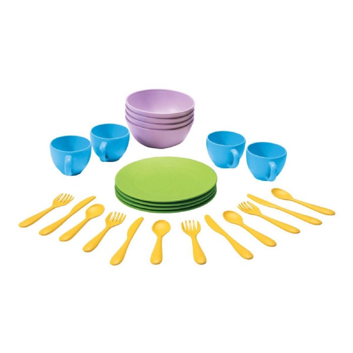 Primary Image of Eco-Friendly Dish Set - 24 Pieces
