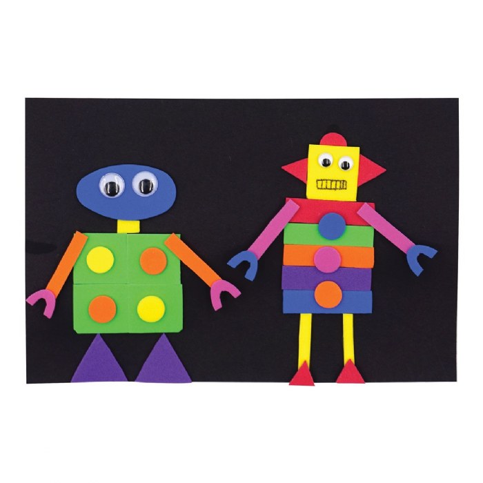 Alternate Image #1 of Wonderfoam&reg; Soft Foam Shapes - Assorted Colors