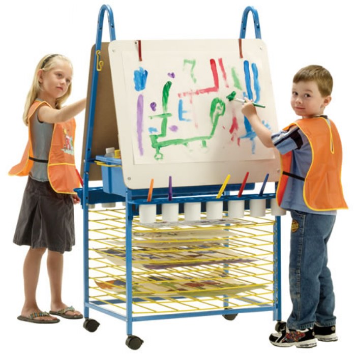 Primary Image of Easel & Drying Rack Combo