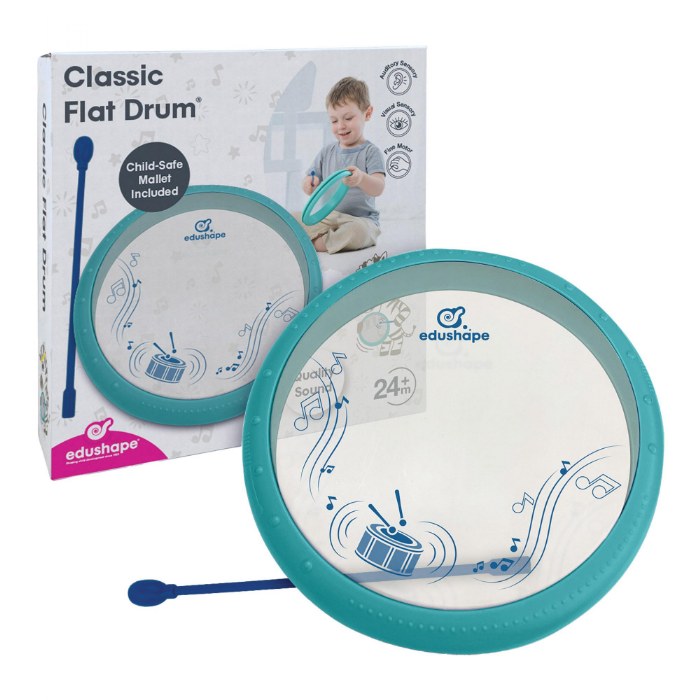 Alternate Image #1 of Hand Drum with Easy Grip Mallet