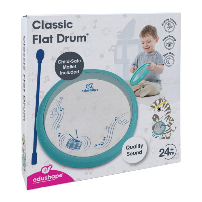 Alternate Image #1 of Hand Drum with Easy Grip Mallet