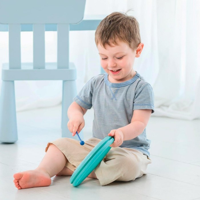 Alternate Image #1 of Hand Drum with Easy Grip Mallet