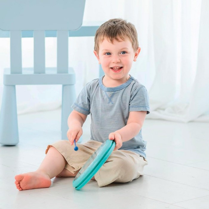 Alternate Image #1 of Hand Drum with Easy Grip Mallet