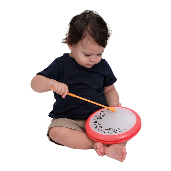 Alternate Image #1 of Hand Drum with Easy Grip Mallet
