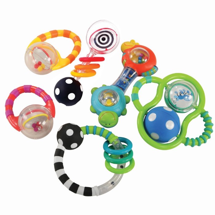 Primary Image of Baby Grasp & Explore Textured Rattle Set