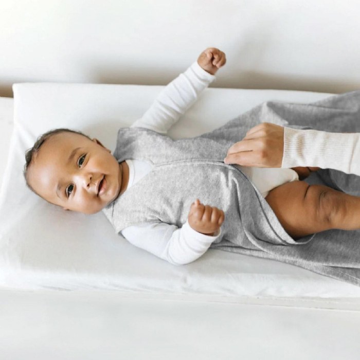 Alternate Image #1 of Cotton SleepSack&reg; Wearable Blanket - Heather Grey - Size Large