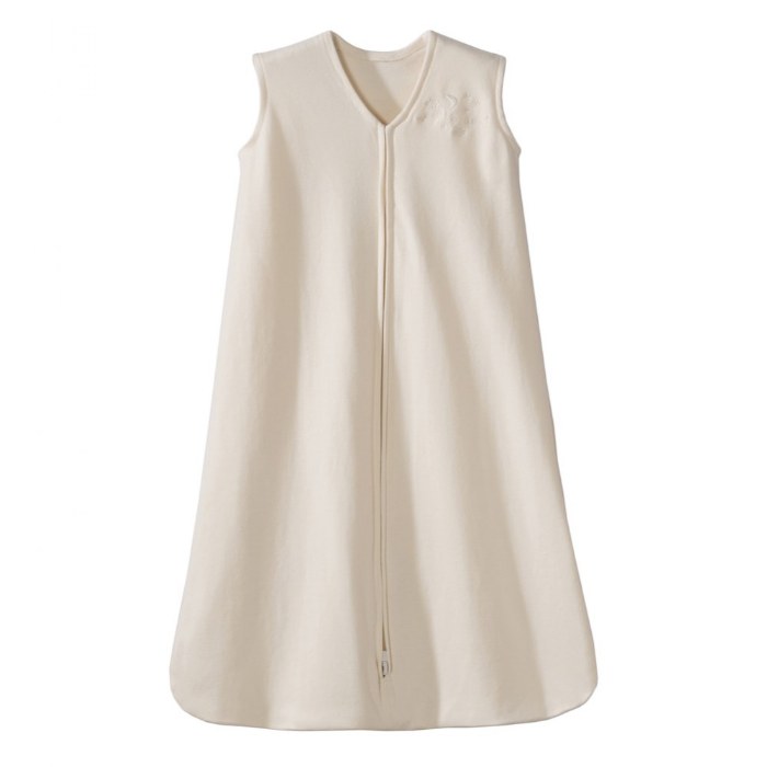 Alternate Image #1 of Cotton SleepSack&reg; Wearable Blanket - Cream - Size Large