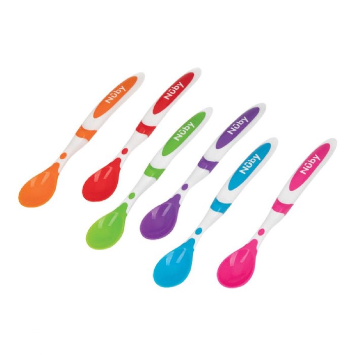 Alternate Image #1 of Soft-Tip Infant Spoons - Set of 24