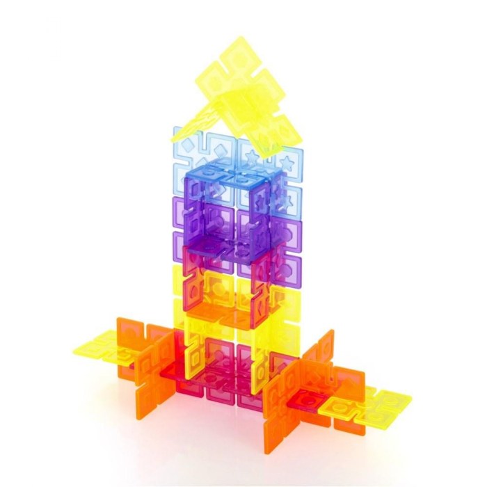 Alternate Image #1 of Interlox Squares - 96 Piece Set