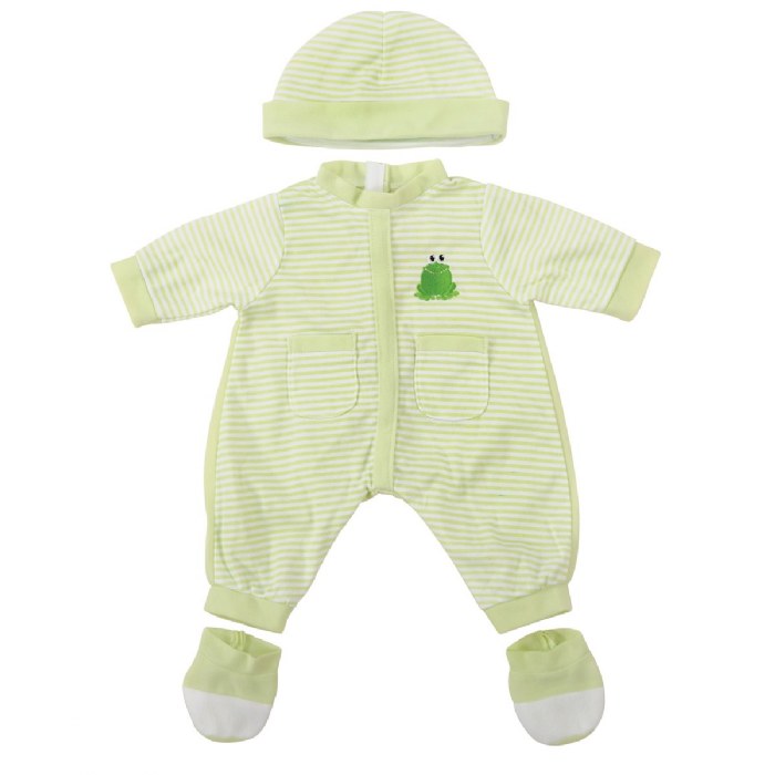 Alternate Image #1 of Soft and Loveable 20" Realistic Doll Clothes with Booties - Set of 3