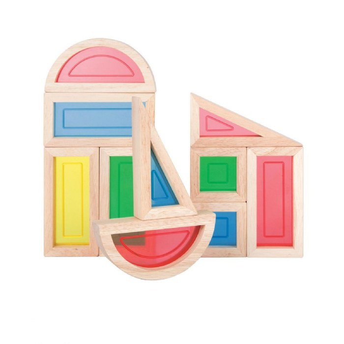 Alternate Image #1 of Rainbow Blocks&reg; - 10 Piece Set