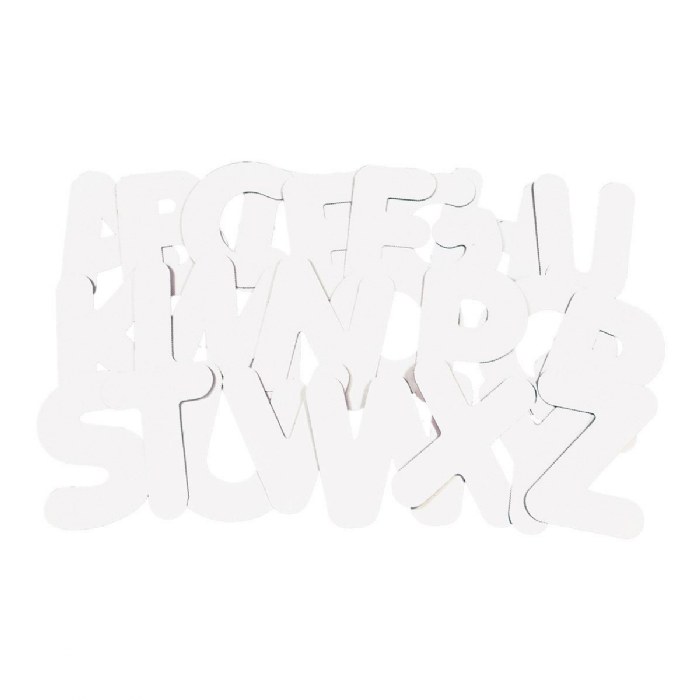 Primary Image of Uppercase Collage Letters