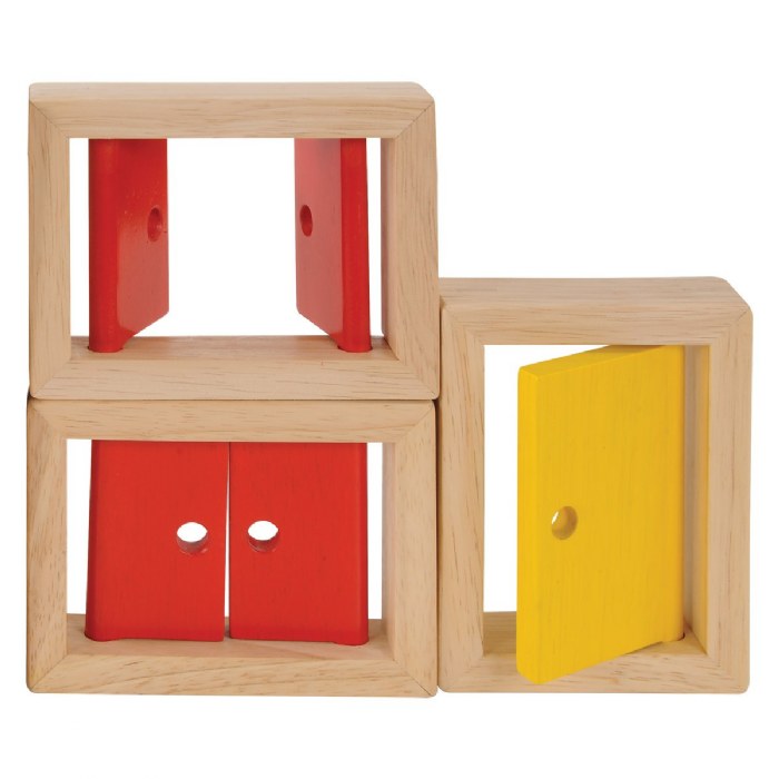 Alternate Image #1 of Wooden Doors and Windows - 10 Piece Set