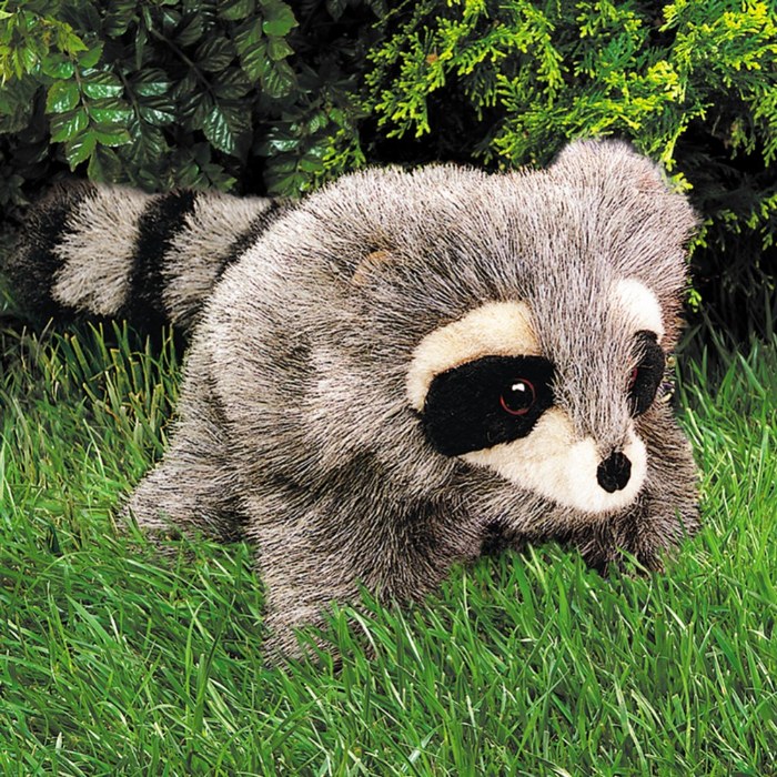 Alternate Image #1 of Baby Raccoon Hand Puppet