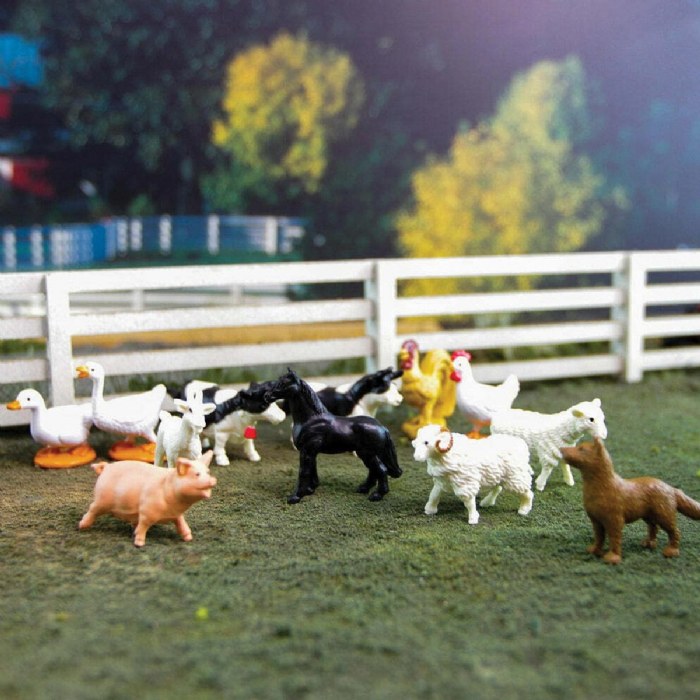 Alternate Image #1 of Farm Animal Minis - Set of 12