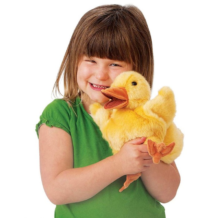 Alternate Image #1 of Duckling Hand Puppet