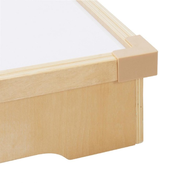 Alternate Image #1 of Wooden Preschool Tabletop Light Box