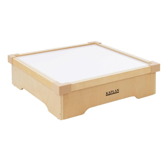 Primary Image of Wooden Preschool Tabletop Light Box