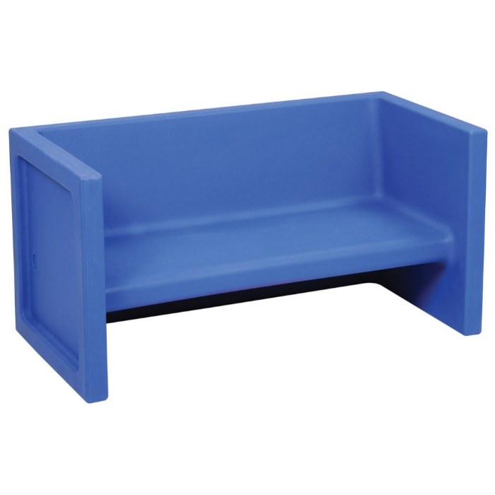 Alternate Image #1 of Bench - Dark Blue